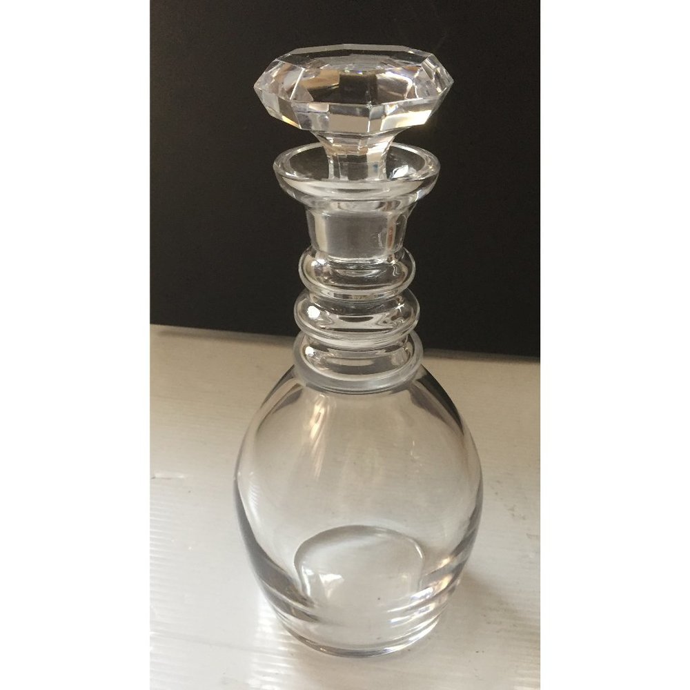 VAL ST LAMBERT 𝐀𝐑𝐓 𝐆𝐋𝐀𝐒𝐒 Crystal  DECANTER 10"h